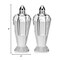 Homeroots Handcrafted Optical Crystal & Silver Salt & Pepper Shakers, Pair 376102 - alternate 2
